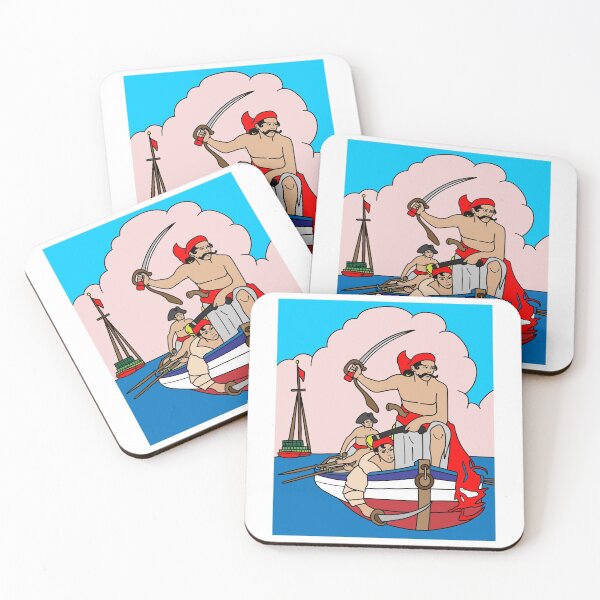 Item preview, Pirate Pirate Ship Treasure Island designed and sold by flofin.