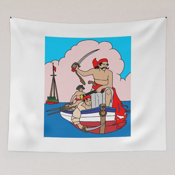 Item preview, Pirate Pirate Ship Treasure Island designed and sold by flofin.