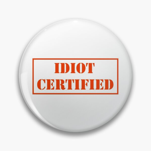 Item preview, dumb certification designed and sold by Steph6767.