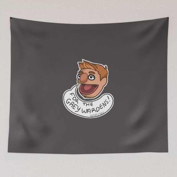 Item preview, For The Grey Wardens! - Muppet Alistair Classic T-Shirt| Dragon age T-Shirt | Dragon T-Shirt designed and sold by celianana.