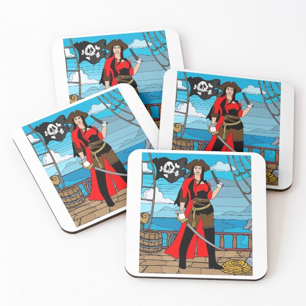 Item preview, Pirate Pirate Ship Treasure Island designed and sold by flofin.