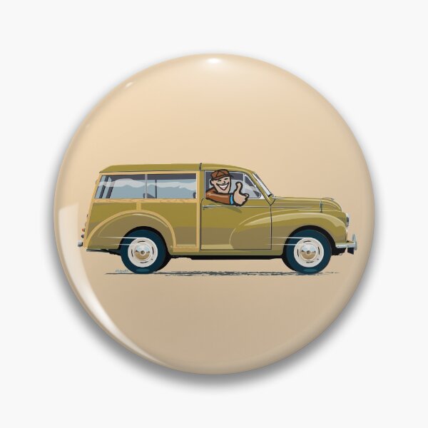 Item preview, Limeflower Morris Minor Traveller designed and sold by Bigs66.