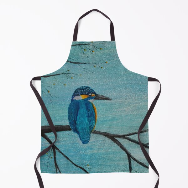 Item preview, Kingfisher waiting patiently by the stream designed and sold by Diane Hunter Art.