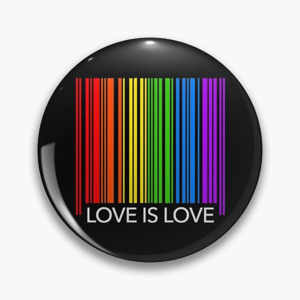 Item preview, Love is Love - Pride Rainbow Flag Barcode designed and sold by Thelittlelord.
