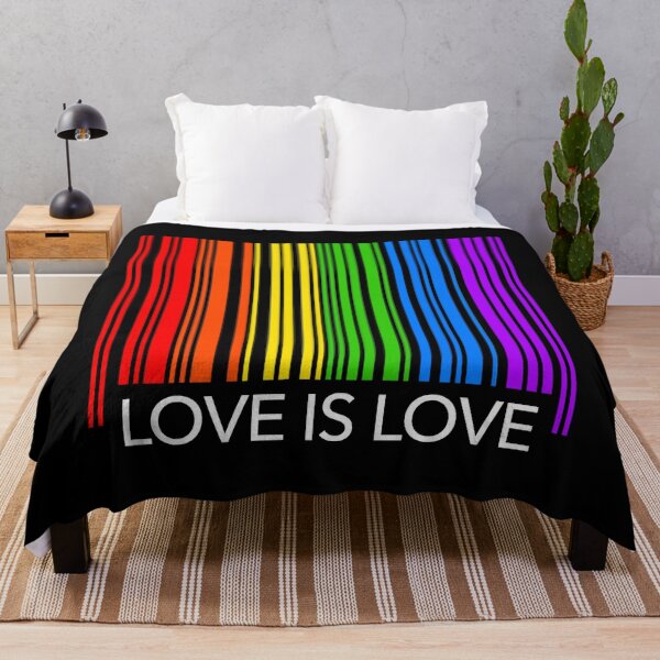 Item preview, Love is Love - Pride Rainbow Flag Barcode designed and sold by Thelittlelord.