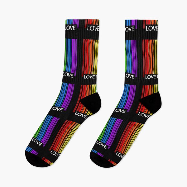 Item preview, Love is Love - Pride Rainbow Flag Barcode designed and sold by Thelittlelord.