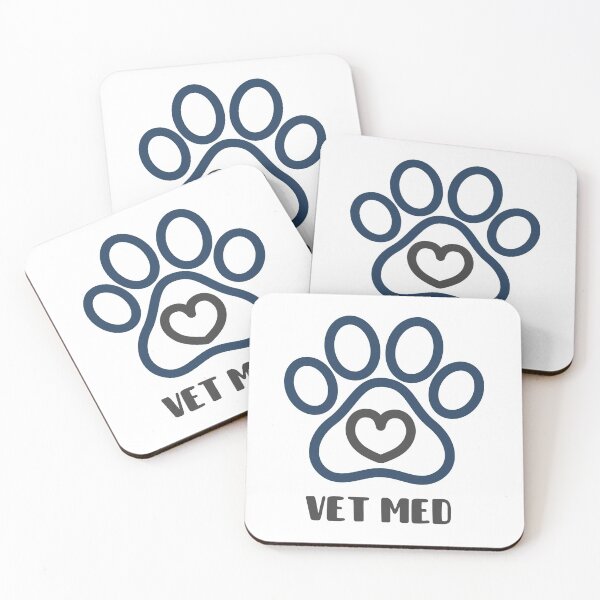 Item preview, Vet Med, heart in paw designed and sold by ShopVetMed.