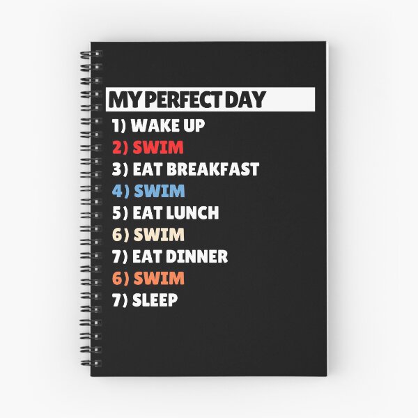 Item preview, My Perfect Day Swimming designed and sold by Amon Ferg.