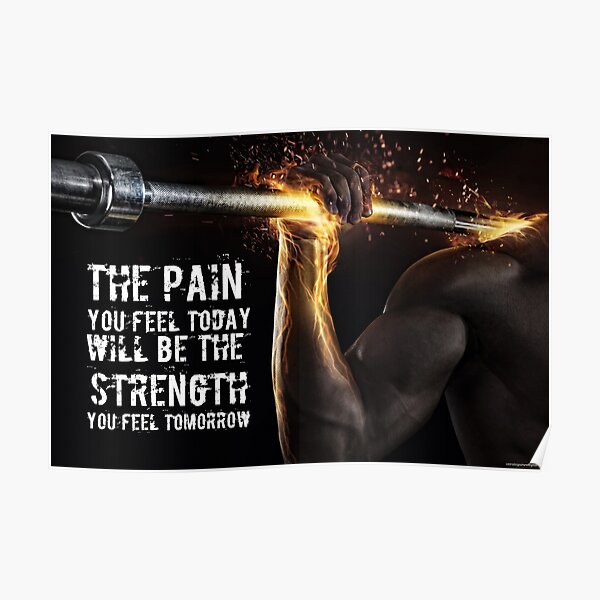 Gym Artwork Training Workout Motivation Quote Weight Lifting Fitness Wall Art Print Great Gift Gym Home Wall Decor Picture Poster