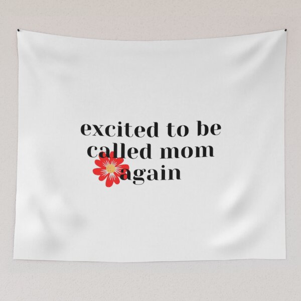 Item preview, Excited to be called mom again designed and sold by Life-chang.