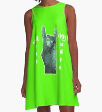 Apan Mudra - The Gesture of Energy A-Line Dress
