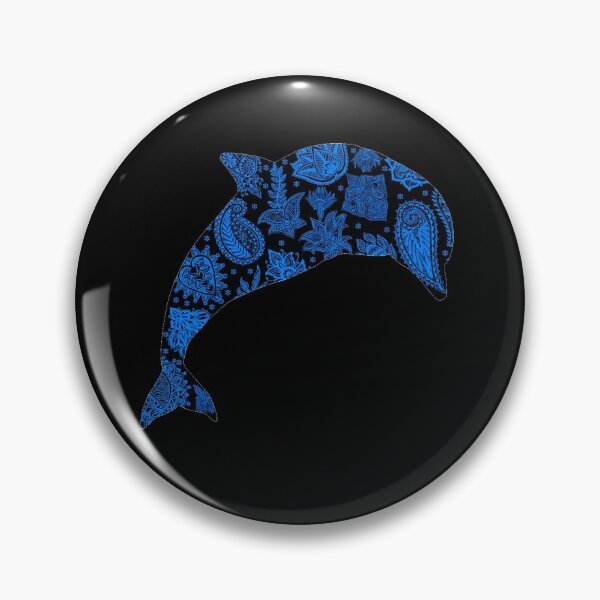 Item preview, delfin azul vida marina designed and sold by JL-Genuine.