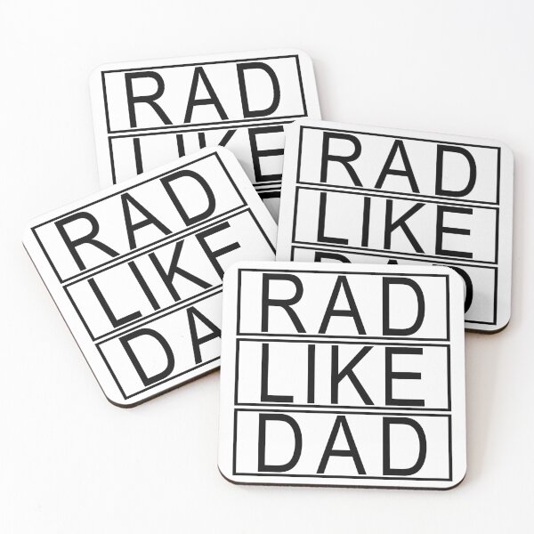 Item preview, Funny Rad Like Dad, Matching Father Son, Daughter Kids Rad Dad designed and sold by ZimbomDesigner.