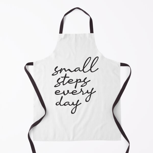 Item preview, small steps every day, motivational quote design designed and sold by adjamine.