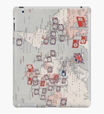 Vintage British Empire World Map (1910) iPad Case/Skin