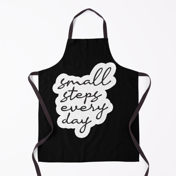 Item preview, small steps every day, motivational quote design designed and sold by adjamine.