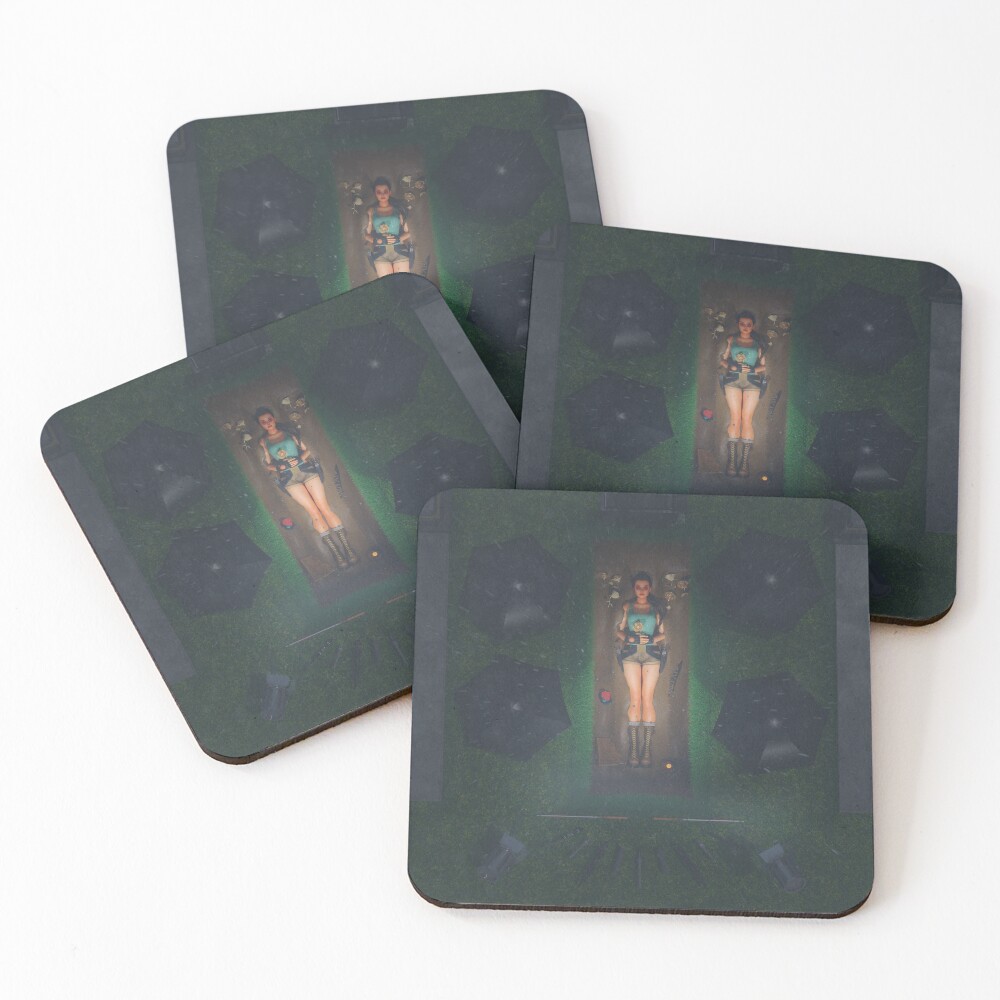 Tomb Raider Chronicles fresco Coasters (Set of 4)