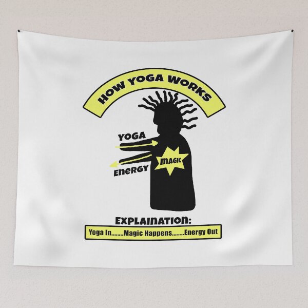 Item preview, Funny Yoga on my mind yoga ready designed and sold by g v.