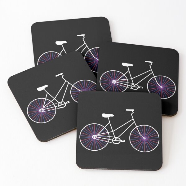 Item preview, BIcycle (subtle bisexual pride) designed and sold by FrolicDesigns.
