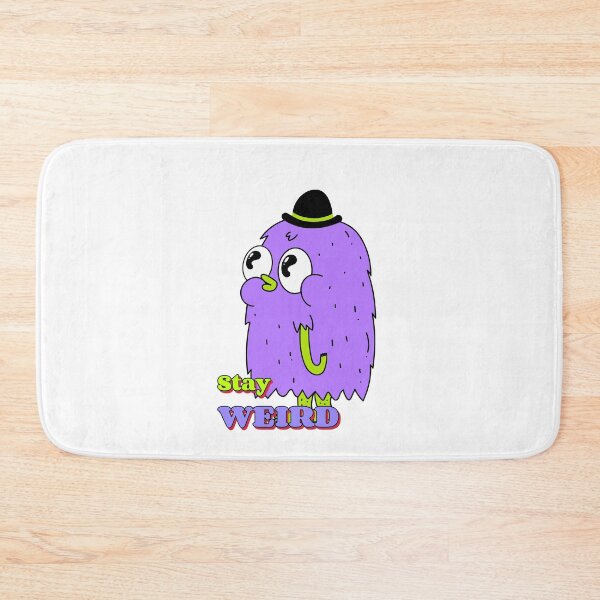 Item preview, Stay Weird, Purple Monster designed and sold by SquishStitches.