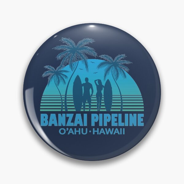 Item preview, Banzai Pipeline Oahu Hawaii Summer Surfing Design designed and sold by CynthiaGraphics.
