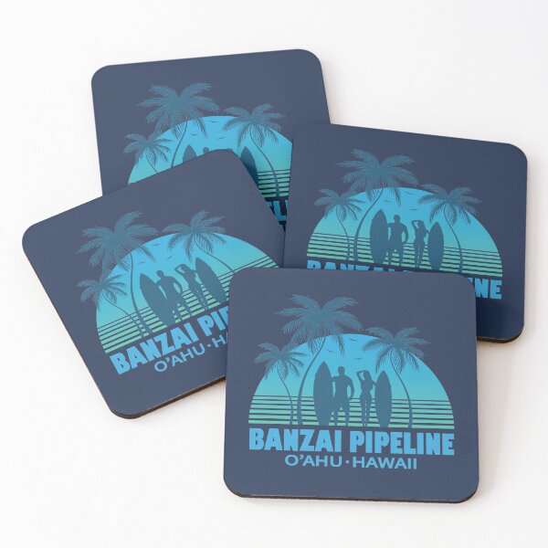 Item preview, Banzai Pipeline Oahu Hawaii Summer Surfing Design designed and sold by CynthiaGraphics.