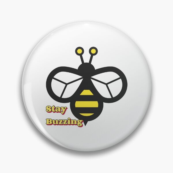 Item preview, Stay Buzzing, Happy Bee designed and sold by SquishStitches.
