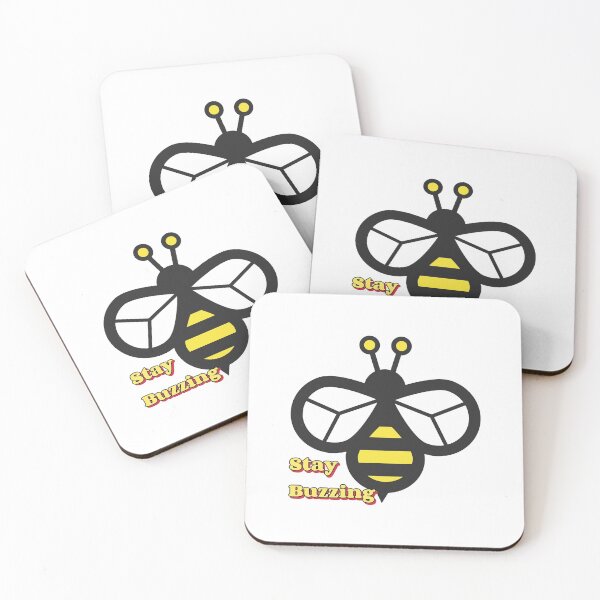 Item preview, Stay Buzzing, Happy Bee designed and sold by SquishStitches.