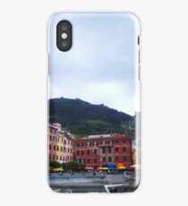 Colorful harbor of Vernazza iPhone Case