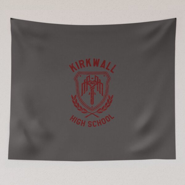 Item preview, Kirkwall High School | Dragon Age 2 High School Style Crest Essential T-Shirt| Dragon age T-Shirt | Dragon T-Shirt designed and sold by celianana.