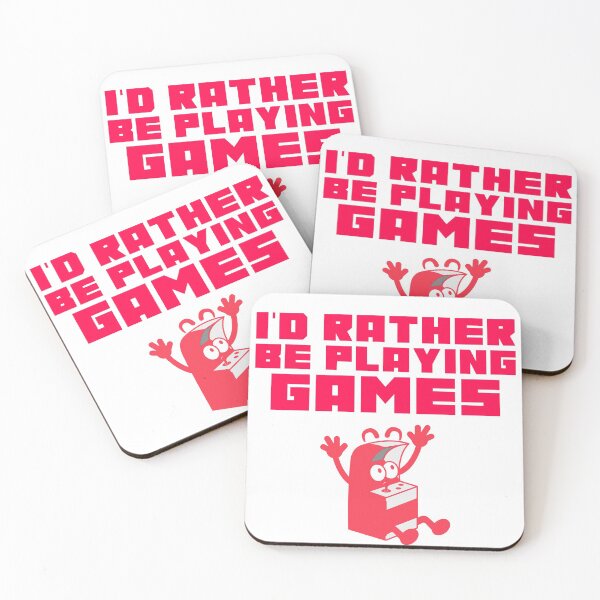 Item preview, I'd Rather Be Playing Games designed and sold by TAPDesigns.