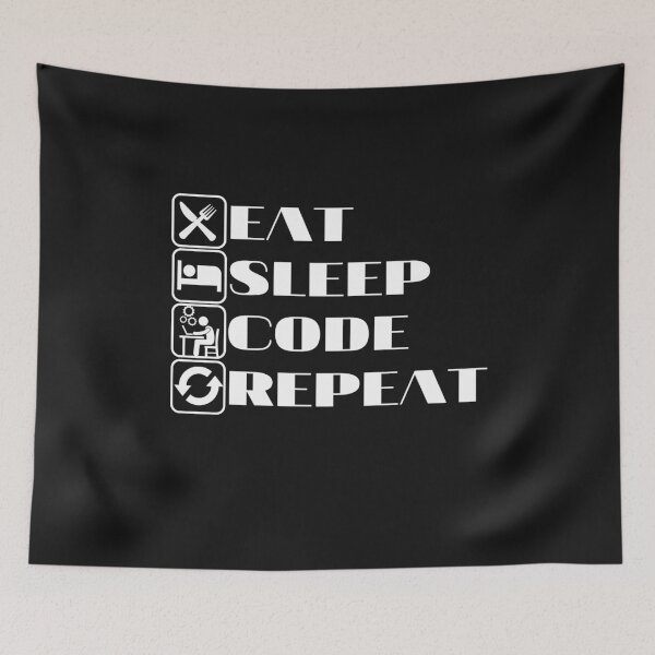 Item preview, Eat, Sleep,Code, Repeat designed and sold by laiwole.