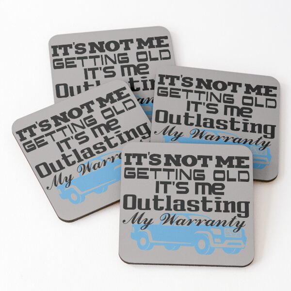 Item preview, Not Old Outlasting Warranty designed and sold by aribluestein.