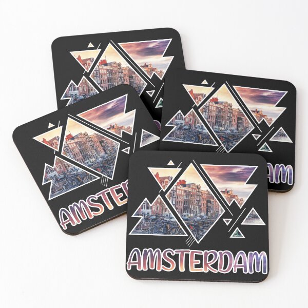 Item preview, Amsterdam Netherlands Holland Skyline City City designed and sold by BullDesignsShop.