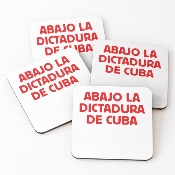 Item preview, Abajo la dictadura de Cuba designed and sold by Rustic Valley Studio.