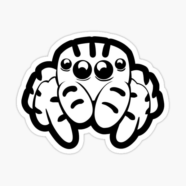 Item preview, Jumping spider, naturally born cuter designed and sold by martodesign.