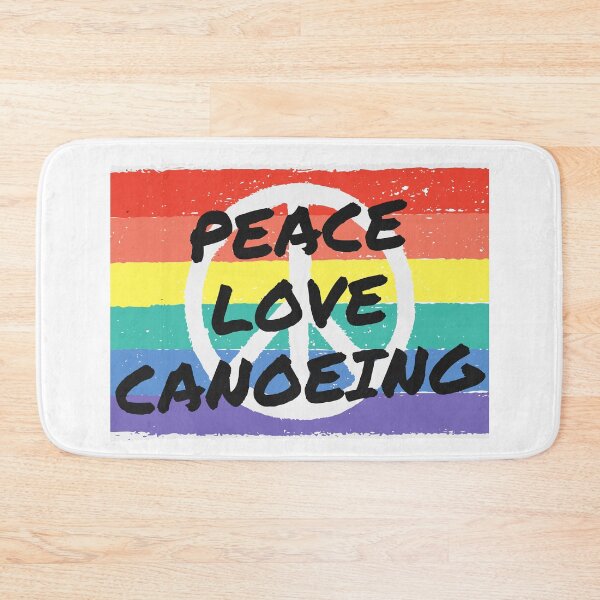 Item preview, Peace. Love. Canoeing designed and sold by TheGreenGoat.