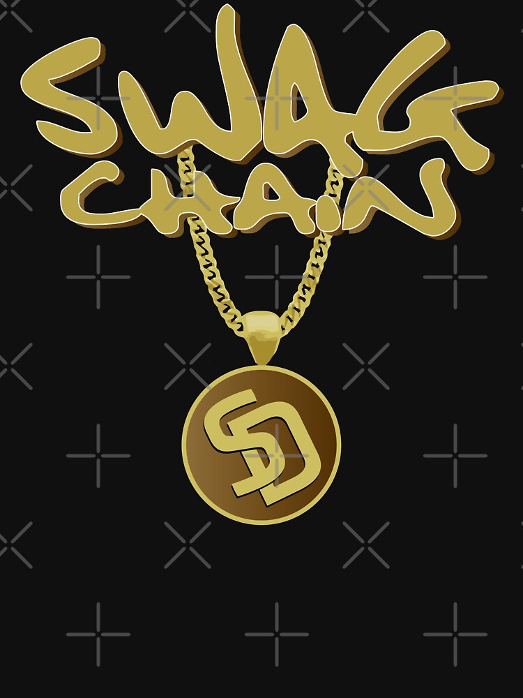 Swag Chain San Diego Baseball Home Run Essential T-Shirt for Sale