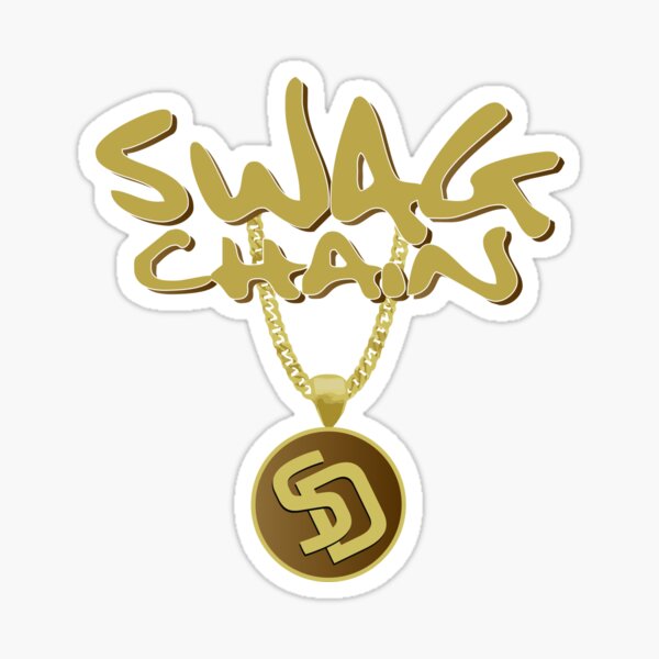 Swag Chain Padres NFL San Diego Padres Cartoon T-shirt - A Moments