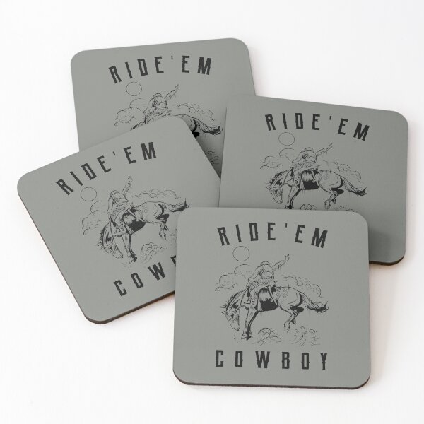 Aperçu de l'œuvre Imprimé Cowboy Ride'Em créée et vendue par Heckabes.