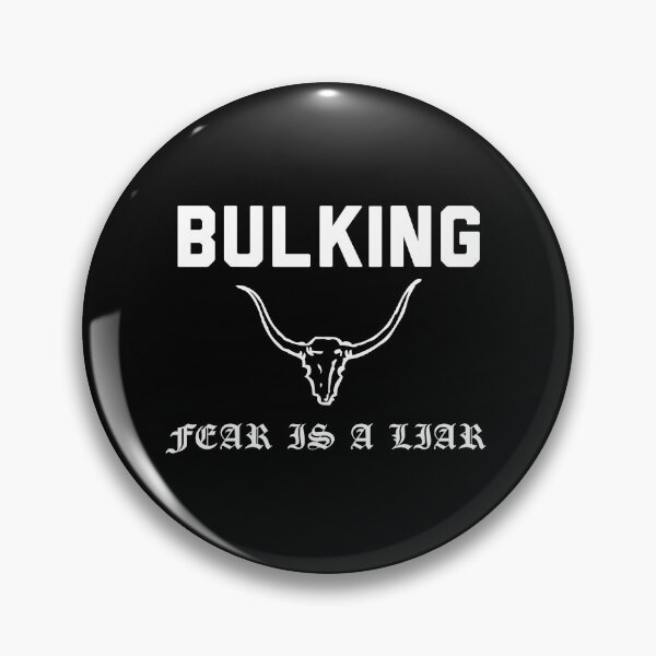 Item preview, Bulking Fear is a Liar | Bull Head designed and sold by Desznr.