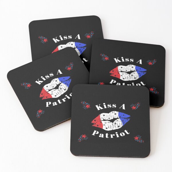 Item preview, Kiss That Patriot !! designed and sold by JrocketDesigns.