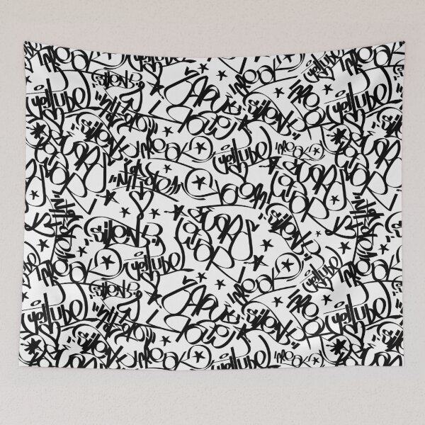 Item preview, seamless urban graffiti pattern  designed and sold by Sya Prints.