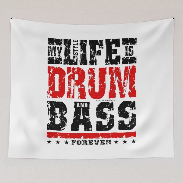 Item preview, My style life is drum and bass designed and sold by Vectshirt-shop.