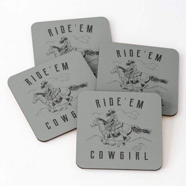 Aperçu de l'œuvre Copie de Ride'Em Cowgirl Print créée et vendue par Heckabes.