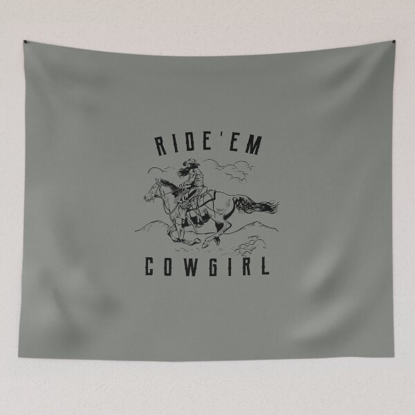 Aperçu de l'œuvre Copie de Ride'Em Cowgirl Print créée et vendue par Heckabes.