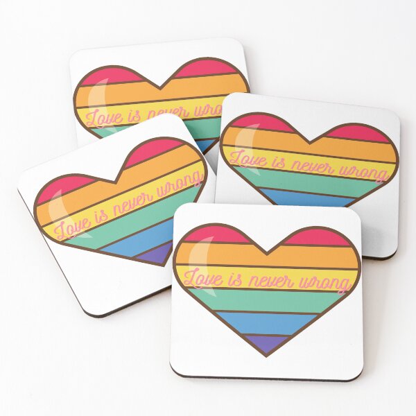 Item preview, Love is never Wrong - Pride Month designed and sold by Quotelover2019.