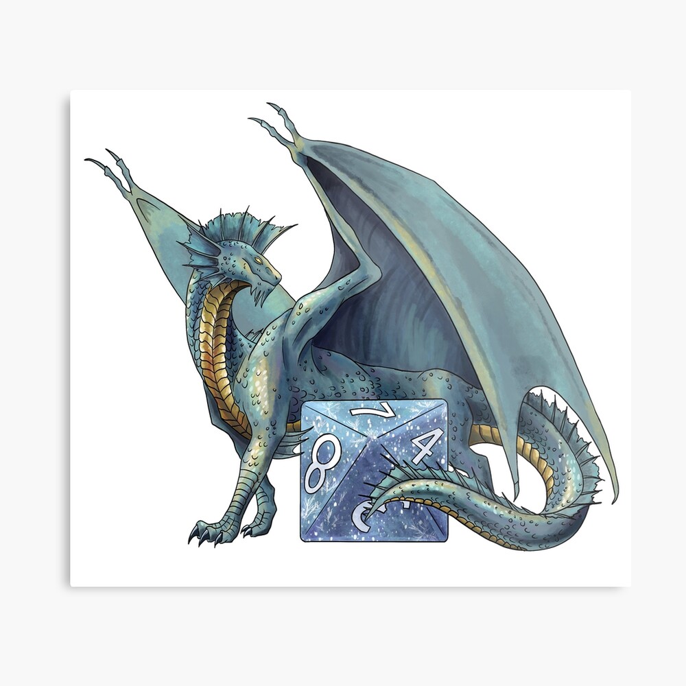 D&D Ancient Brass Dragon Poster for Sale by elgraphinx