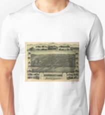 Vintage Atlantic Highlands NJ Map (1894) Unisex T-Shirt