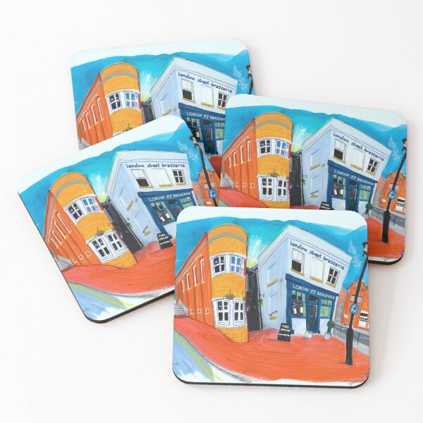 Item preview, London Street Brasserie, Mixed Media designed and sold by SerineTucciArt.